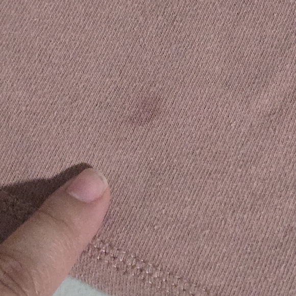 Women's Dusty Rose Drawstring Lounge Shorts - Picture 9 of 9